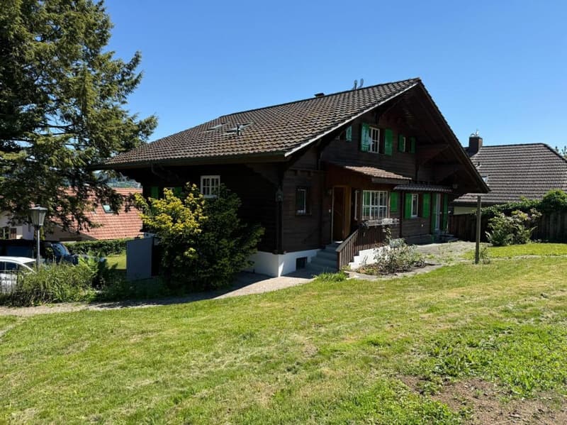 CHALET MIT CHARME, VIEL LAND UND GROSSEM POTENZIAL (4)