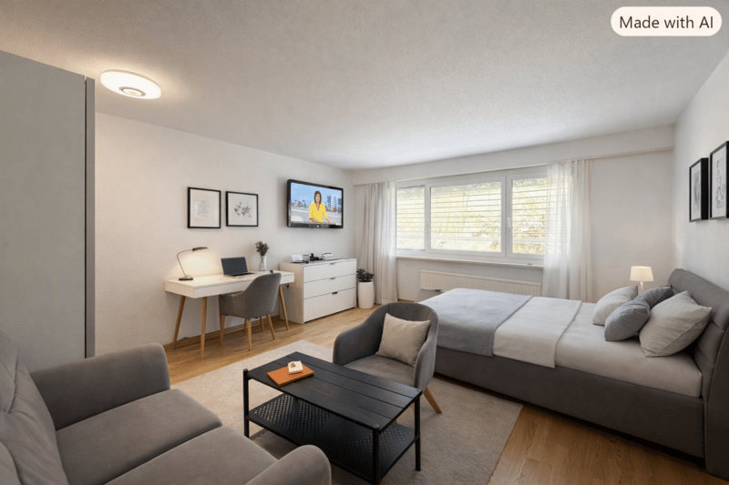RENOVIERTE 2½-ZIMMER-WOHNUNG MIT WEITBLICK (3)