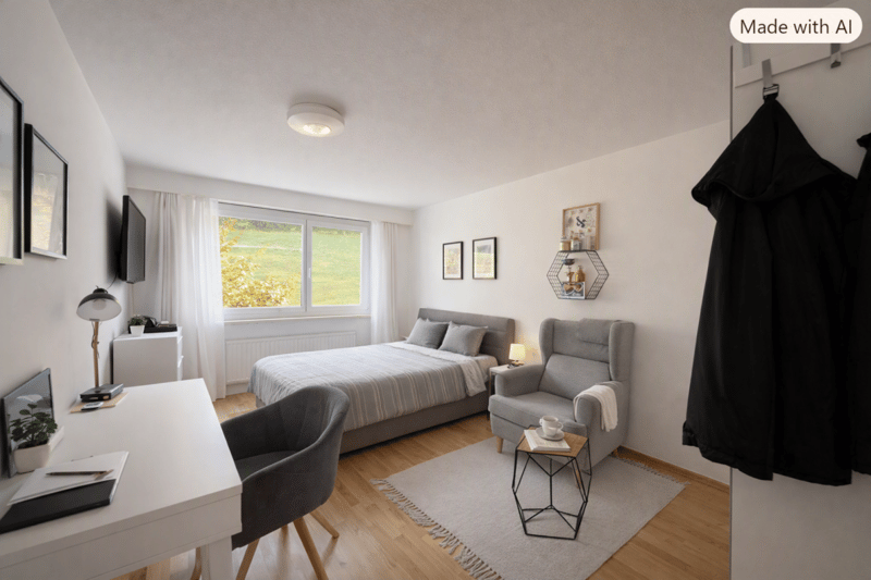 RENOVIERTE 2½-ZIMMER-WOHNUNG MIT WEITBLICK (4)