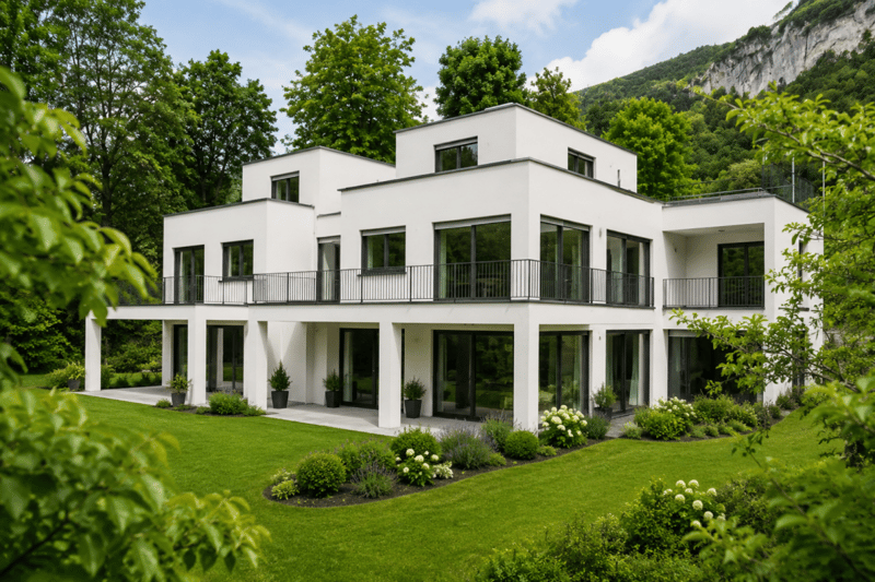 Traumhaftes Neubau-Einfamilienhaus an schöner Lage (1)
