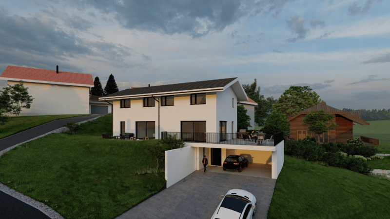 WO WOHNEN ZUM GENUSS WIRD - NEUBAU MIT HERRLICHER WEITSICHT (2)