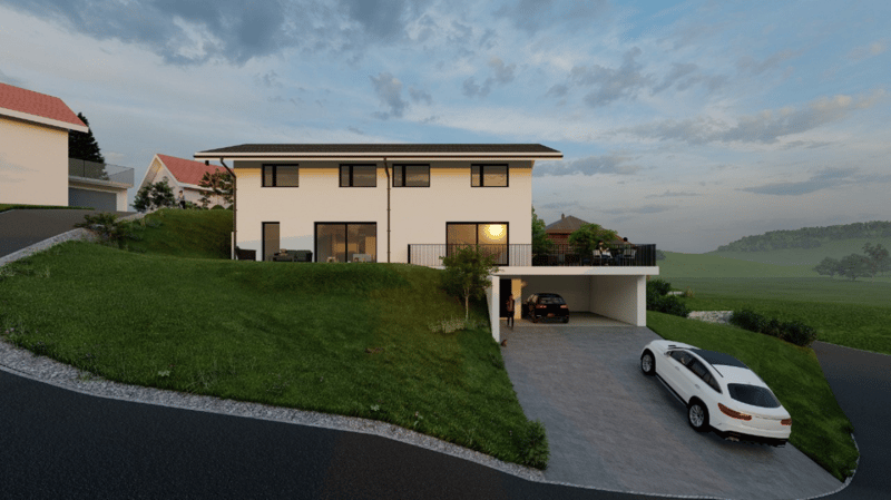 WO WOHNEN ZUM GENUSS WIRD - NEUBAU MIT HERRLICHER WEITSICHT (1)