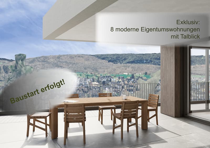 Exklusive Attikawohnung mit grosser Attikaterrasse und hoher Energieeffizienz. Neue Preise! - W8 (1)