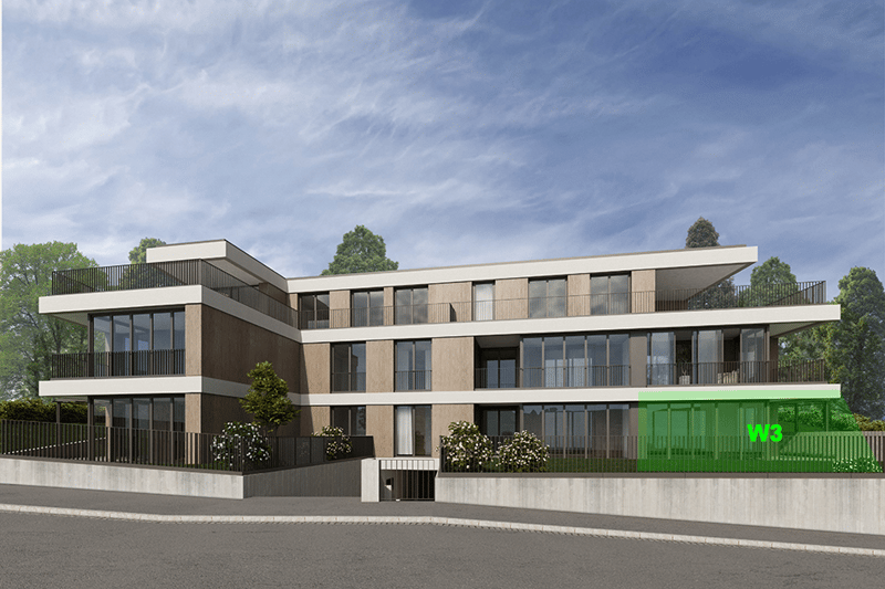 Exklusive Gartenwohnung mit hoher Energieeffizienz und unverbaubarer Aussicht.Neue Preise! - W3 (4)