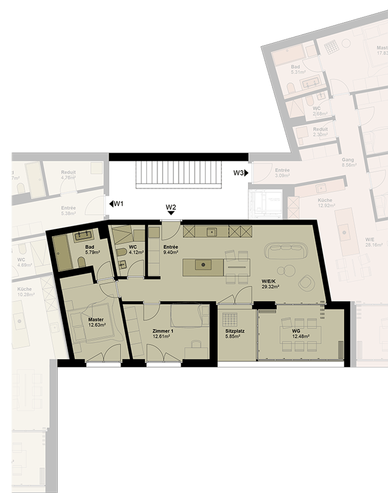 Exklusive Wohnung mit hoher Energieeffizienz und unverbaubarer Aussicht.Neue Preise! - W2 (8)