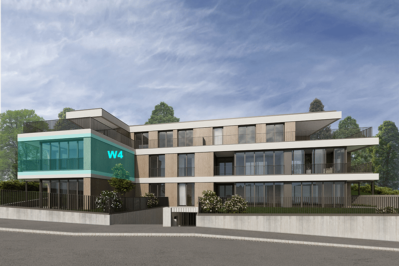 Exklusive Gartenwohnung mit hoher Energieeffizienz und unverbaubarer Aussicht.Neue Preise! - W4 (3)