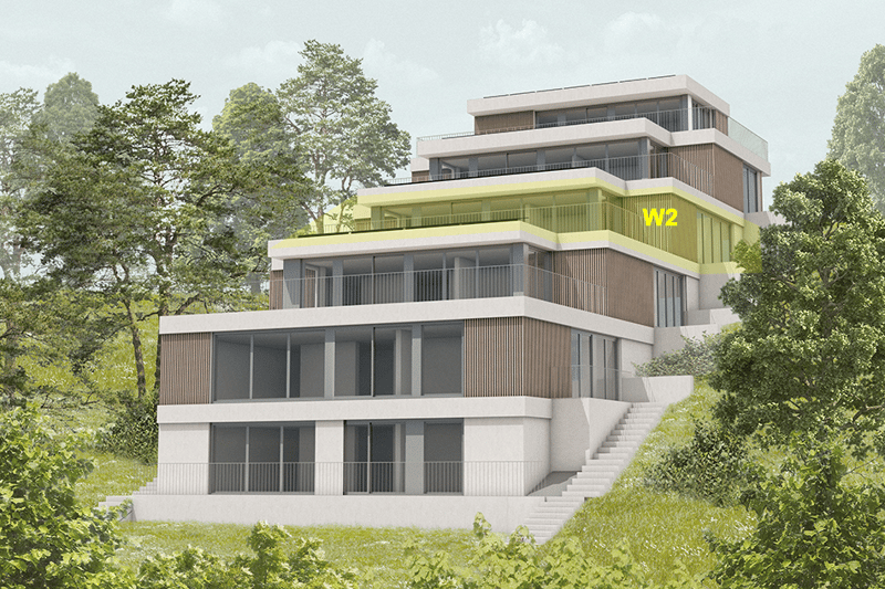 Première location - Appartement exclusif de 3,5 pièces avec vue - W2 (1)