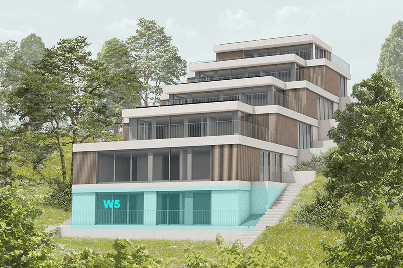 Erstvermietung - Exklusive 3.5 Zimmer-Geschosswohnung mit Hobbyraum - W5 (1)