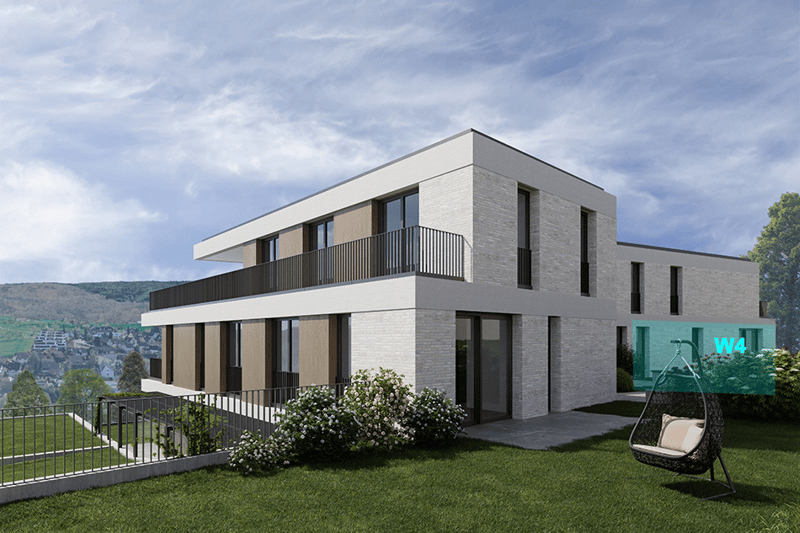 Exklusive Gartenwohnung mit hoher Energieeffizienz und unverbaubarer Aussicht.Neue Preise! - W4 (4)