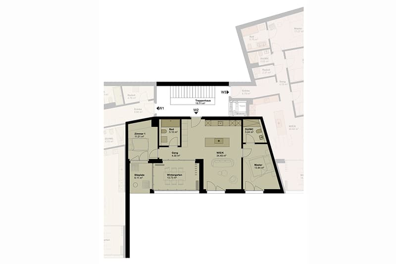Exklusive Wohnung mit hoher Energieeffizienz und unverbaubarer Aussicht.Neue Preise! - W2 (7)