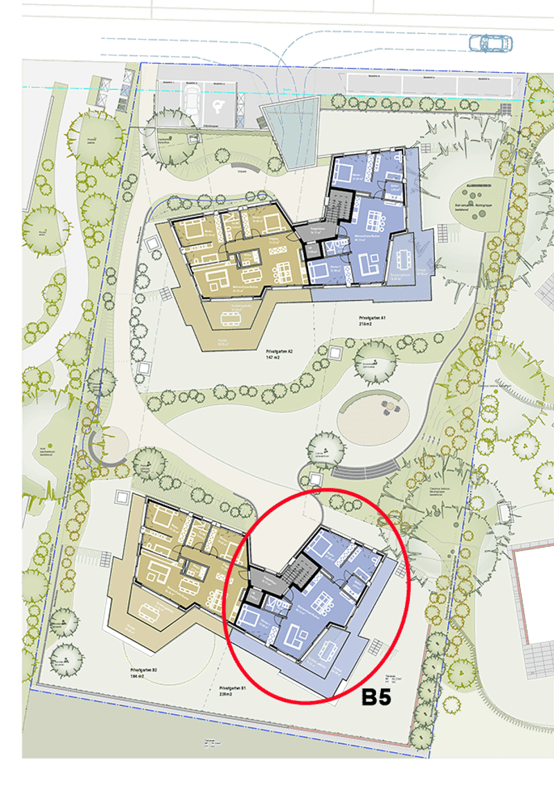 Exklusive Attikawohnung mit unverbaubarer Aussicht. Neue Preise - B5 (4)