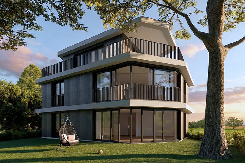 Helle und grösszügige 5.5-Zimmer-Maisonette-Wohnung mit Weitsicht und Garten - W2+4 (2)