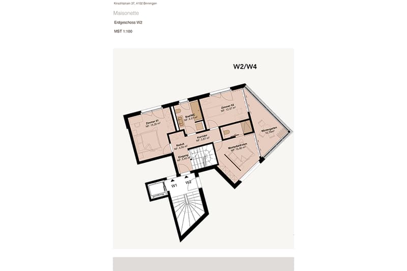 Helle und grösszügige 5.5-Zimmer-Maisonette-Wohnung mit Weitsicht und Garten - W2+4 (8)