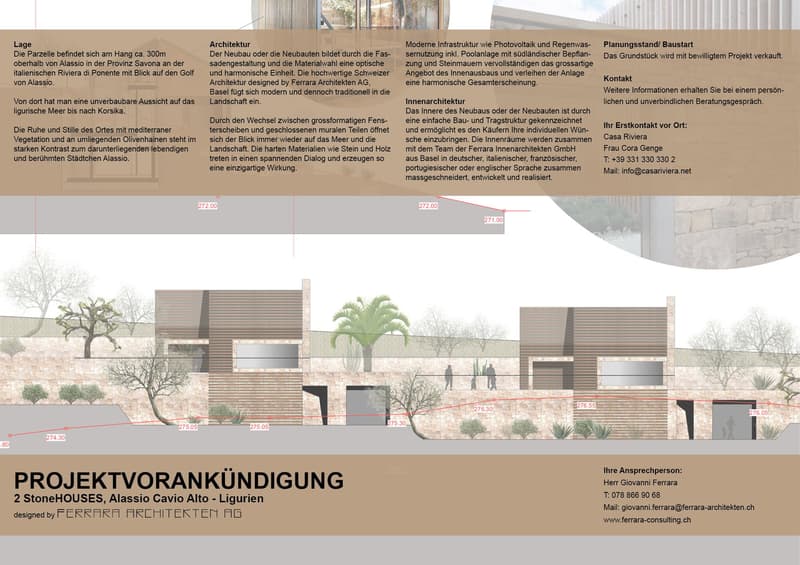 Grundstücke und Projekte mit grandiosem Ausblick auf das Ligurische Meer (1)