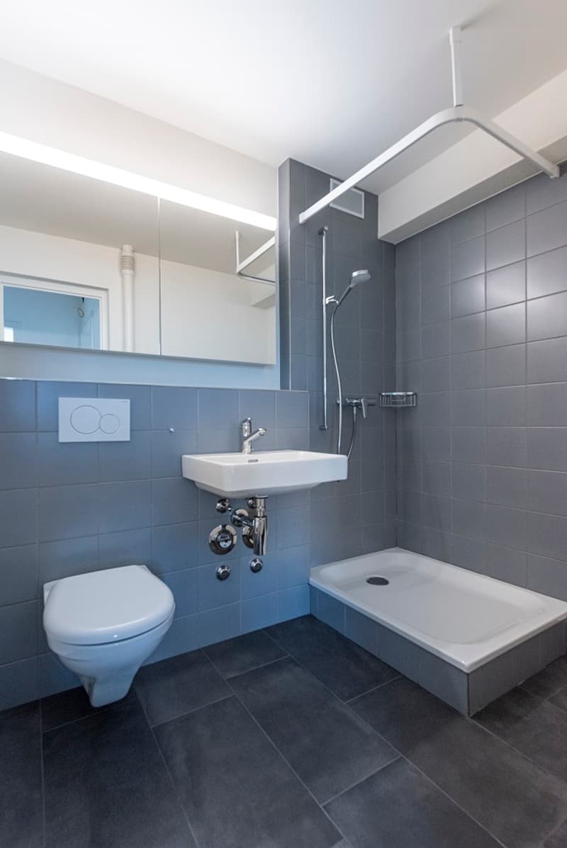 Bad/WC mit Dusche