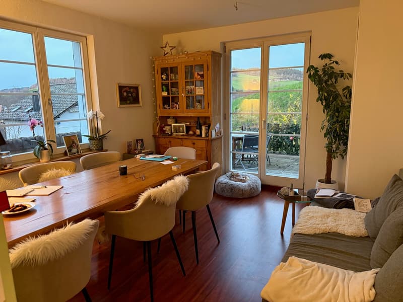 Charming semi-detached house with 2 apartments in a quiet location in Oberburg (7)