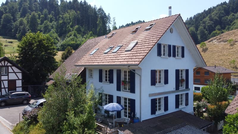 Charming semi-detached house with 2 apartments in a quiet location in Oberburg (3)