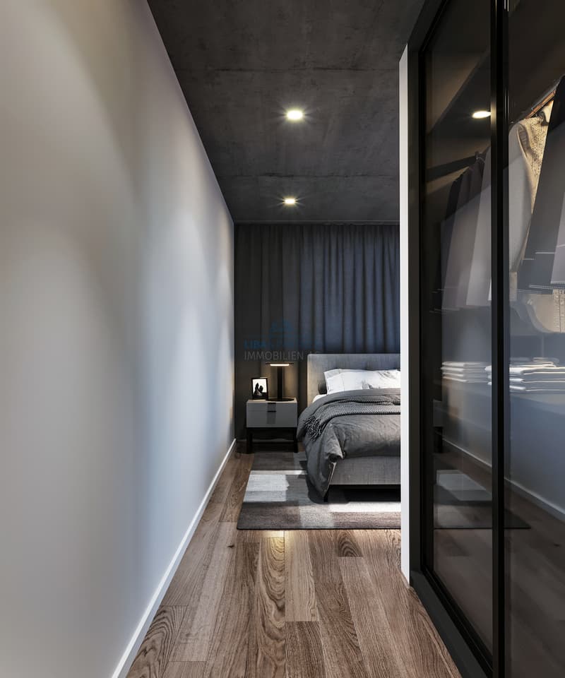 Schlafzimmer mit Ankleide