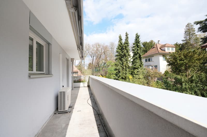 Rundum Terrasse mit Klimaanlage