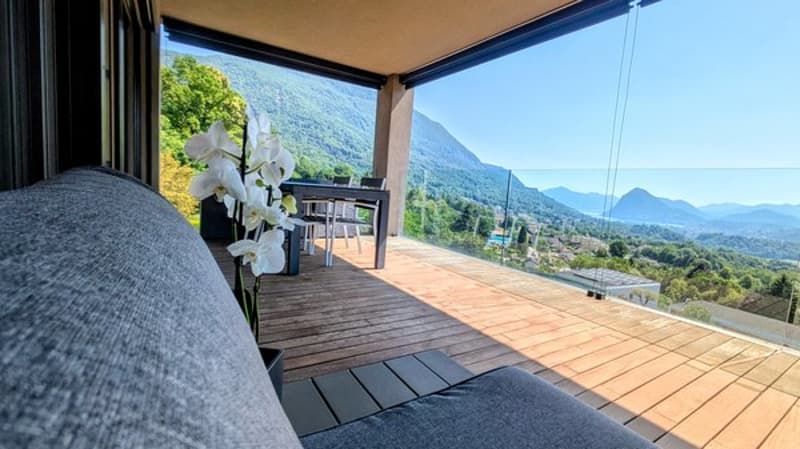 Elegante appartamento arredato di 3.5 locali con vista lago (2)
