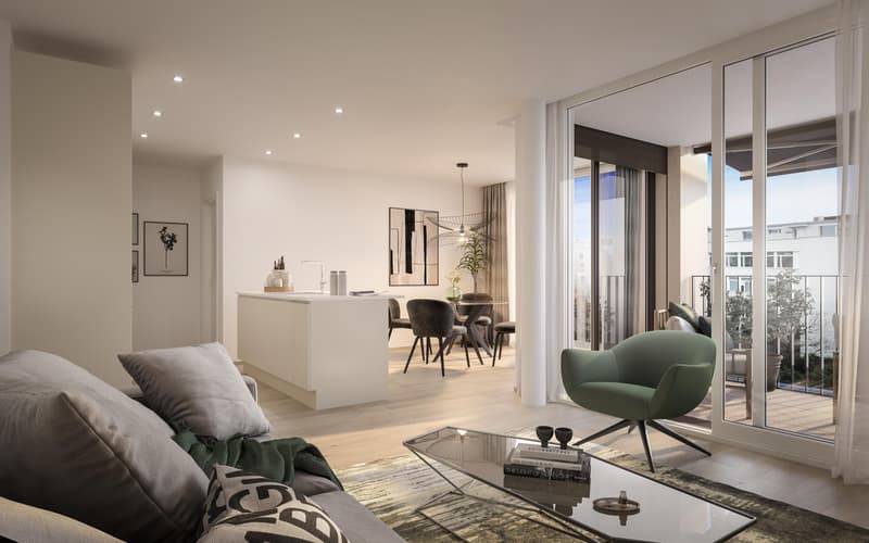 1.5 Zimmerwohnung in Zürich (2)