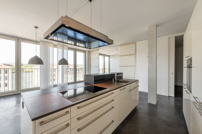 Loft apartment - top floor - with view of the river landscape (5)