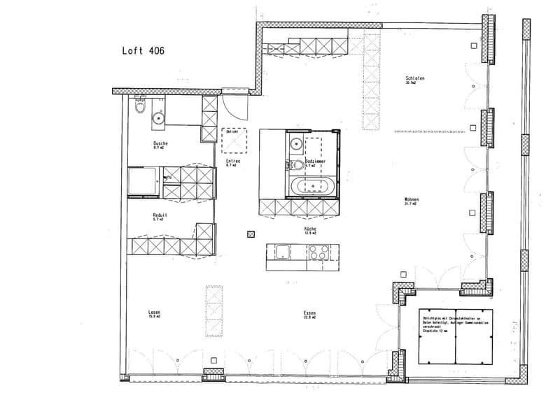 Loft apartment - top floor - with view of the river landscape (11)