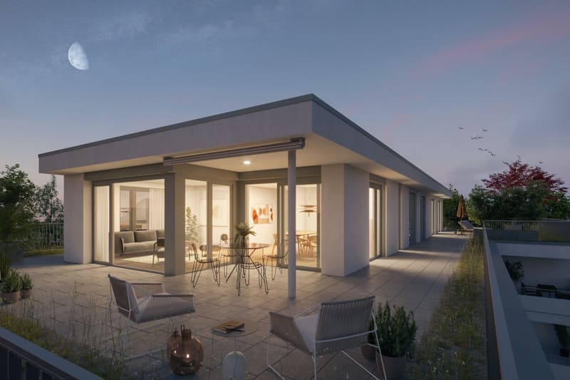Visualisierung Terrasse