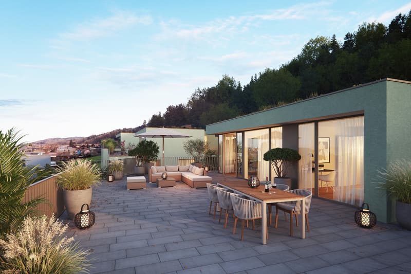 Visualisierung Terrasse