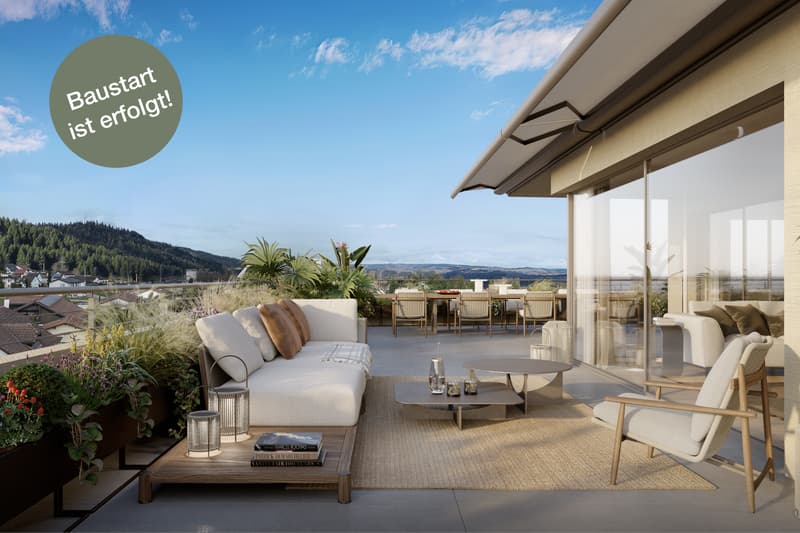 Visualisierung Terrasse