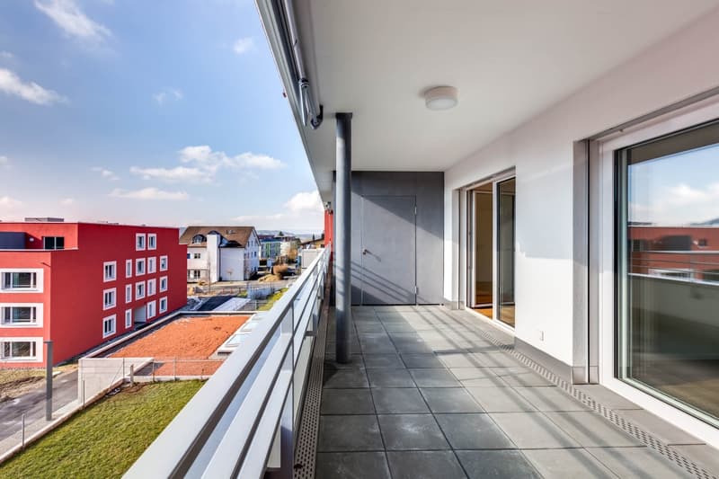 Balkon mit Reduit