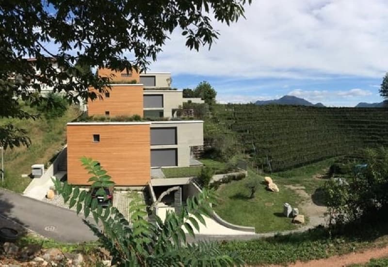 Élégance, espace et nature - 4,5 pièces à louer à Pura avec vue sur vignobles et lac (2)