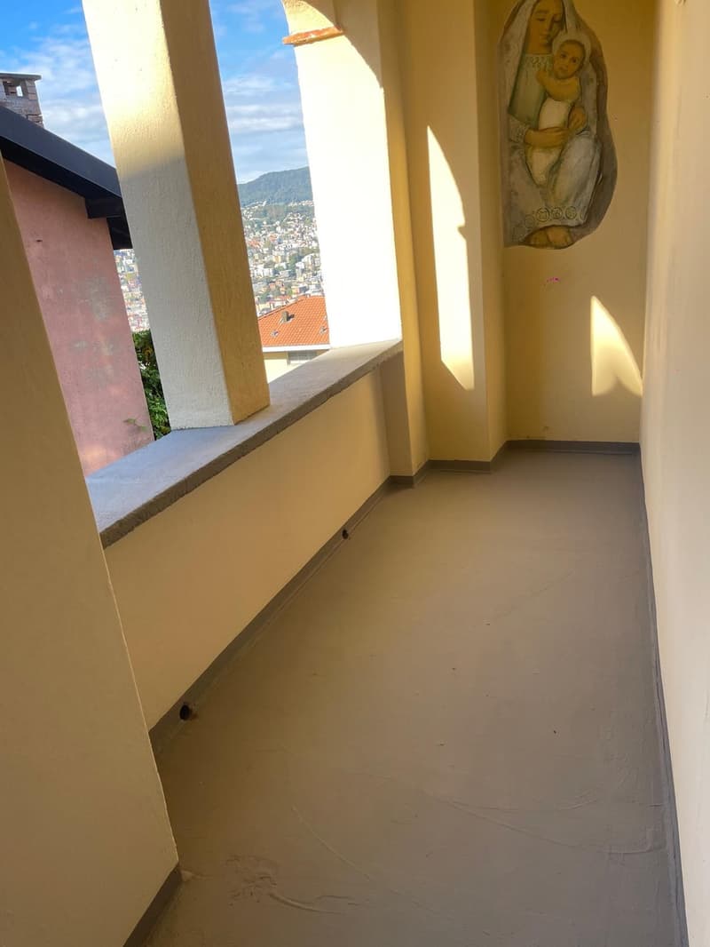 Appartamento di 3.5 locali con balcone e vista panoramica a Viganello (4)