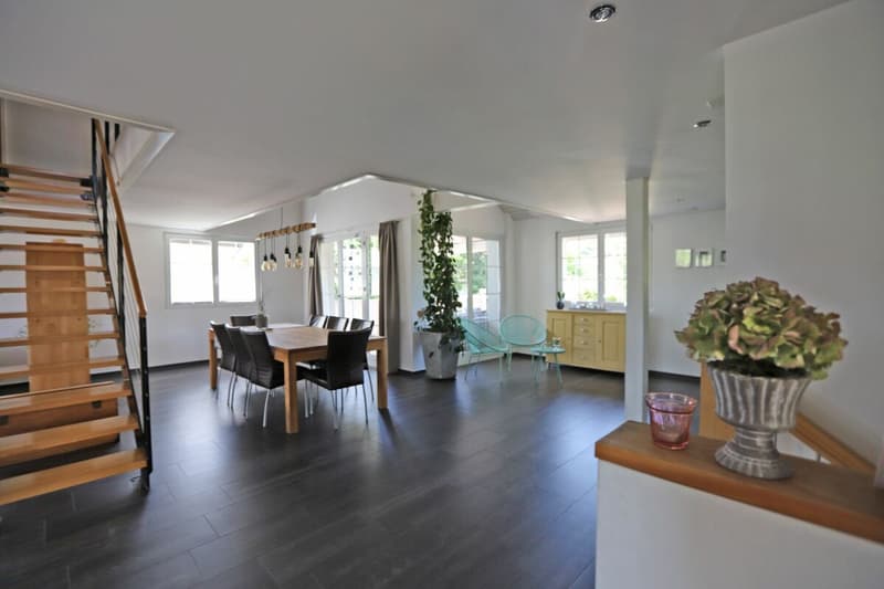 Stilvolles 5.5-Zimmer-EFH mit grosszügigem Fahrzeugabtsellangebot (2)