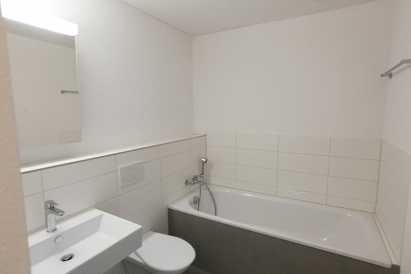 Gemütliche 4.5 Zimmerwohnung mit Balkon und Aussicht ins Grüne. (11)