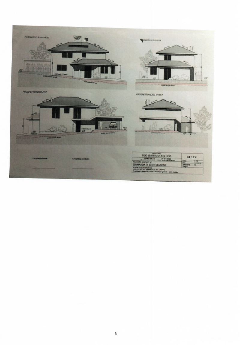 multiple floor plans with two garages