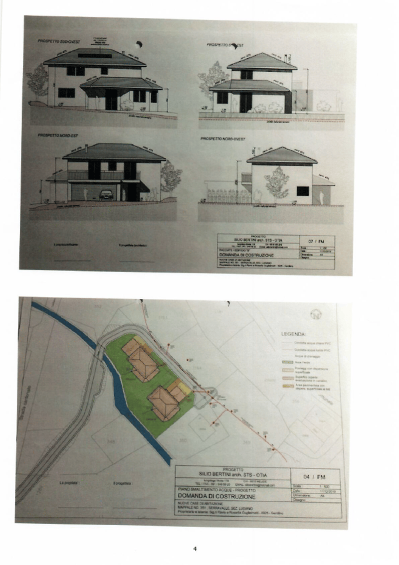 north-east view with balcony, north-west view with balcony, south-east view with balcony, ground floor with garage