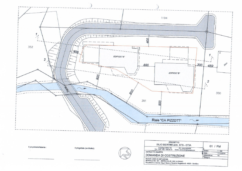 Plot of land for construction