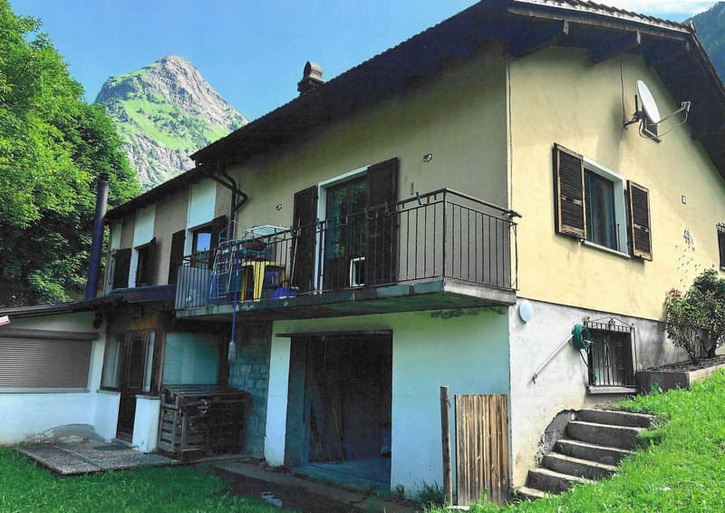 Olivone - Haus auf zwei Ebenen (4)