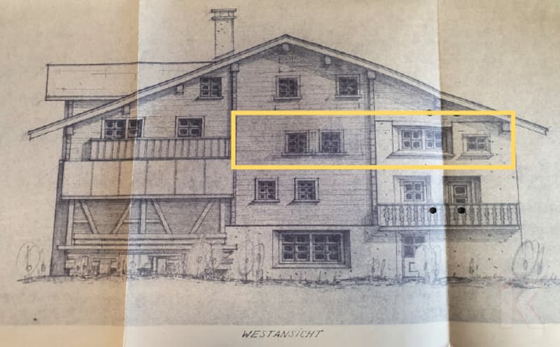 Westansicht Fassade