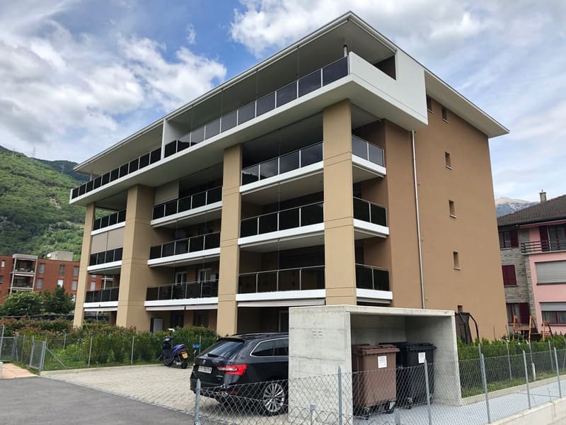 Spacious 2.5 rooms, garage box and external parking included! (2)