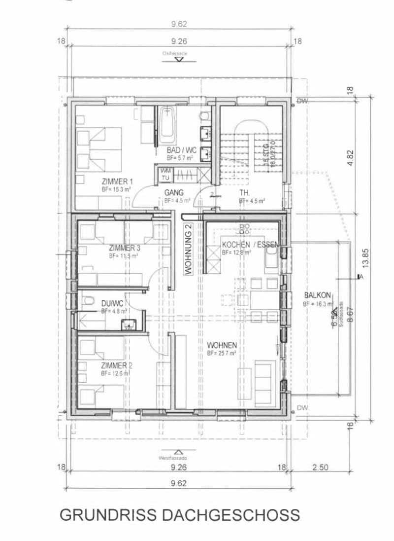 Appartamenti di vacanza ristrutturati 4½ locali con balcone (5)