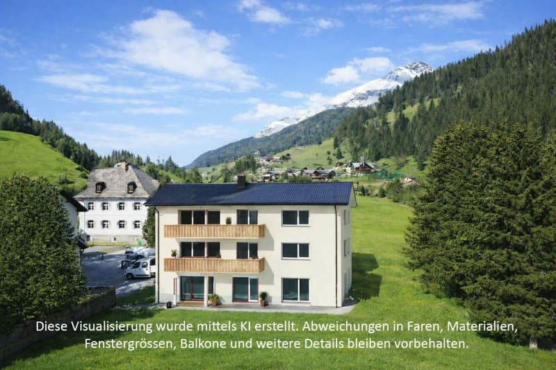 Appartamenti di vacanza ristrutturati 4½ locali con balcone (1)