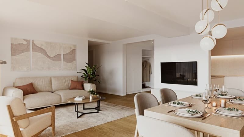 ZWEITWOHNUNG - 4.5-Zimmer-Wohnung Nr. 05 - Residence Promenade 136 (6)