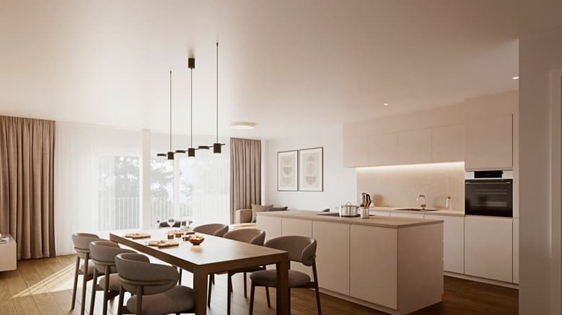 ZWEITWOHNUNG - 3.5-Zimmer-Wohnung Nr. 14 - Residence Promenade 136 (5)