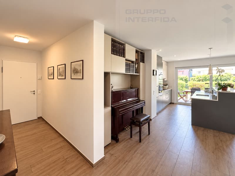 SPAZIOSO APPARTAMENTO CON GIARDINO IN CONDOMINIO SIGNORILE (4)