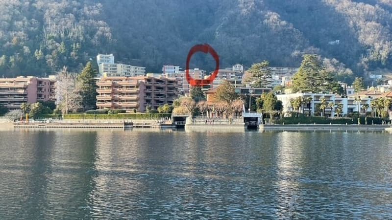 vista dal lago
