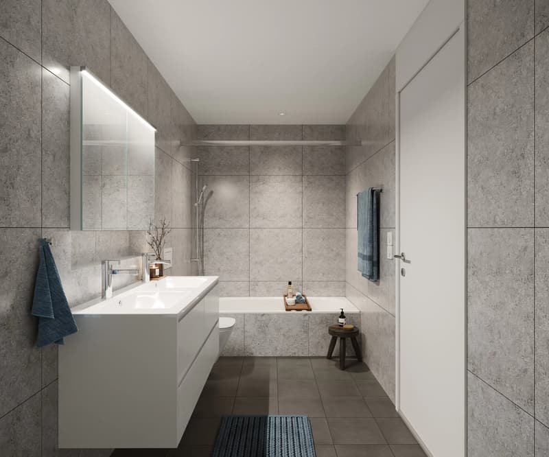 Badezimmer (Beispielfoto)