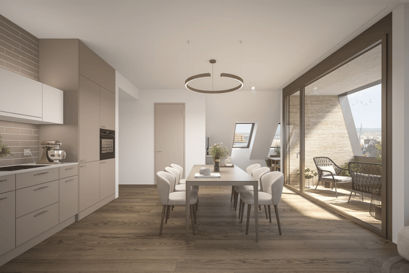 Schöne 2.5-Zimmer-Dachgeschosswohnung mitten in Zürich (2)