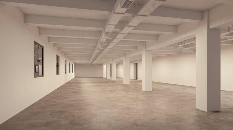 Hauteur sous plafond : 3,50m